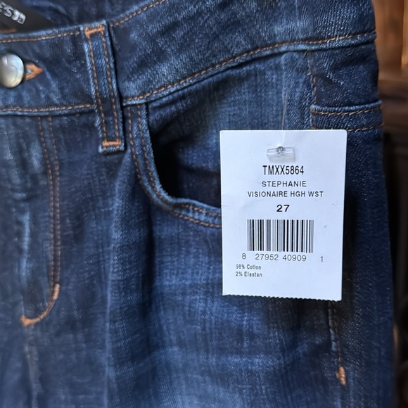 JOE’S JEANS Classic Blue High-Waist Bootcut Visionaire Women’s Jeans, size 27 - Picture 2 of 16